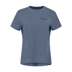 Norrona Femund Tech TShirt Women's in Vintage Indigo